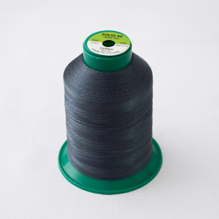 Нитки SOLID 40 артикул 1242 600м ТЕМНЫЙ ДЕНИМ