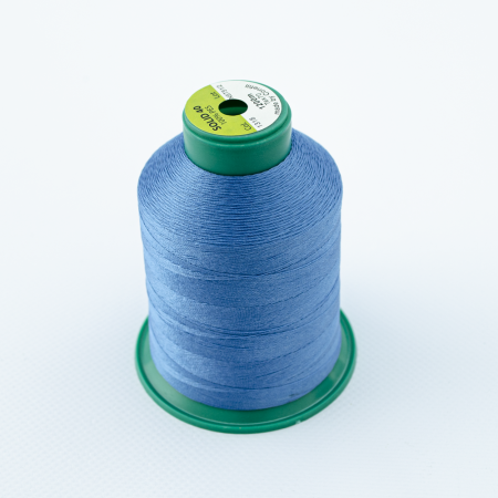 Нитки SOLID 40 артикул 1318 1200м СИНЕ-ГОЛУБОЙ