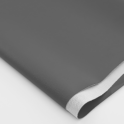 Экокожа Аврора 904 серая, матовая 0,5 пог. м.