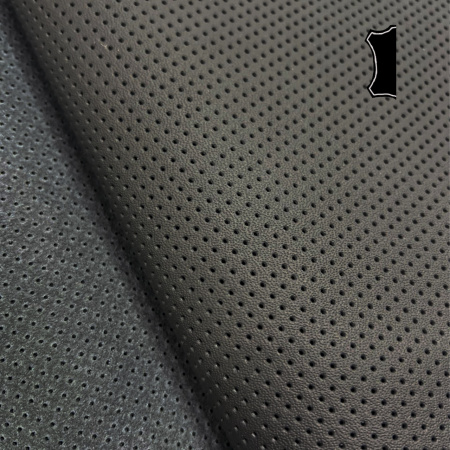 Натуральная кожа Наппа перфорация 2,76м² полушкура Италия