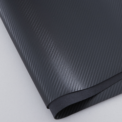 Экокожа CARBON на микрофибре D7777 черный карбон Премиум 0,5 пог. м.