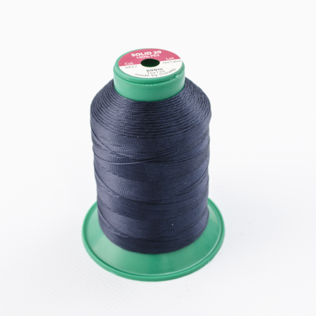 Нитки SOLID 20 артикул 0827 600м КОБАЛЬТОВЫЙ