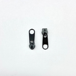 Бегунок для молнии N5 (черный) 5737