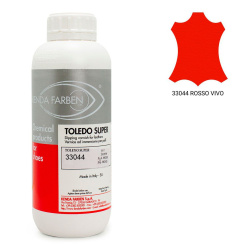 Краска TOLEDO SUPER 33044 (ROSSO VIVO) КРАСНЫЙ банка 1л