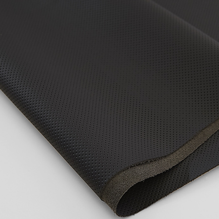 SPSF6508 - ЧЕРНЫЙ псевдоперфорация 3,5мм Экокожа HORN категории S Nappa Premium микрофибра рулевая_1