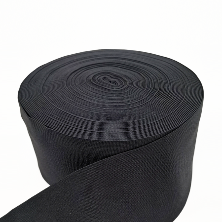 Резинка тканая 100мм черный