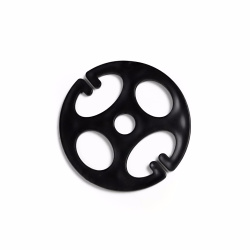 Крепеж пластиковый, черный