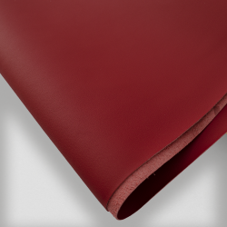 Экокожа Наппа на микрофибре S6522 красная Премиум 0,5 пог. м.