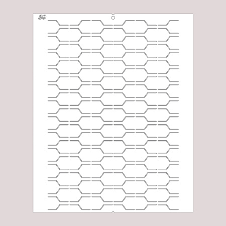 Трафарет номер 30_1