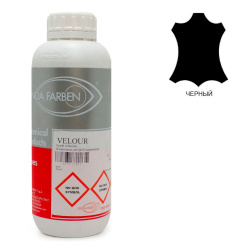 Средство для нубука VELOUR цв. ЧЕРНЫЙ банка 1 кг