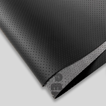 Экокожа Наппа на микрофибре SP0500 черный/schwarz Mercedes-Benz перфорация Премиум_1