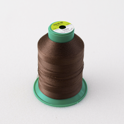 Нитки SOLID 40 артикул 1002 1200м ТЕМНО-КОРИЧНЕВЫЙ