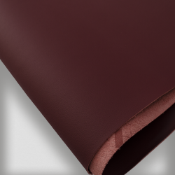 S6519 - ТЕМНО-БОРДОВЫЙ Экокожа HORN категории S Nappa Premium микрофибра_2