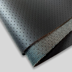 Экокожа Наппа компаньон SKP6508 черная перфорация_2