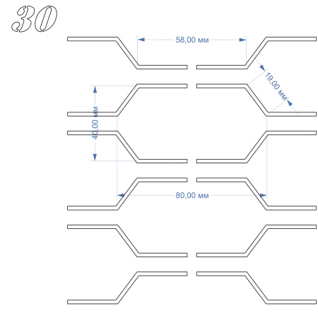 Трафарет номер 30_2
