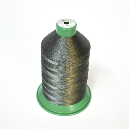 Нитки Solid 15 артикул 1282 1500м ТЕМНЫЙ АНТРАЦИТ