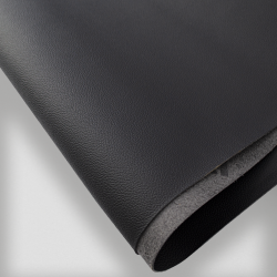 Экокожа Дакота на микрофибре R2203 Audi черная Премиум 0,5 пог. м.