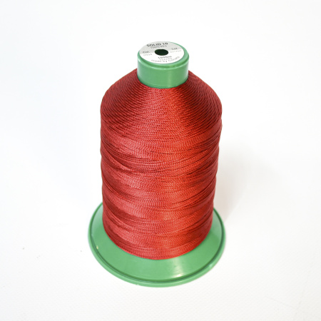Нитки Solid 10 артикул 0504 1000м ЯРКО-КРАСНЫЙ