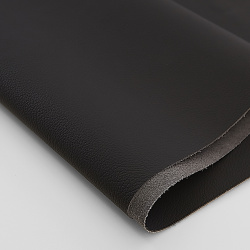 Экокожа Катания на микрофибре 861 черная Премиум 0,5 пог. м.