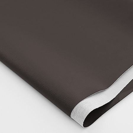 Экокожа Аврора 906 темно-коричневая, матовая