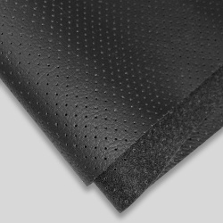 Экокожа Дакота компаньон CKP8416 черная перфорация_2