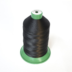 Нитки Solid 15 артикул 4000 1500м ЧЕРНЫЙ