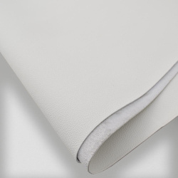 Экокожа Дакота на микрофибре R2055 белая Премиум 0,5 пог. м.