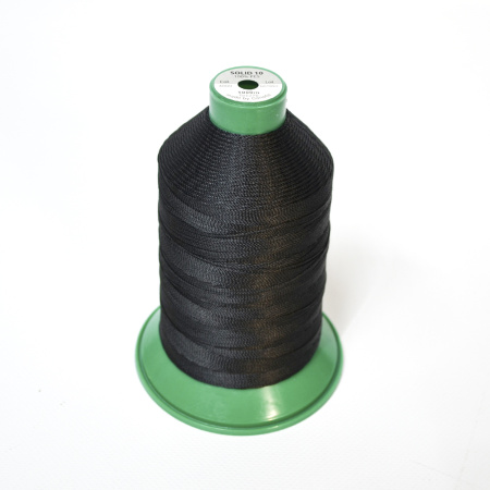 Нитки Solid 10 артикул 4000 1000м ЧЕРНЫЙ