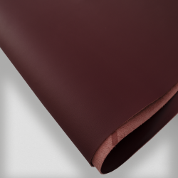 Экокожа Наппа на микрофибре S6519 темно-бордовая Премиум 1 пог. м.